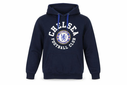 Chelsea FC Men’s Blue M Pullover Hoodie Graphic Football Club