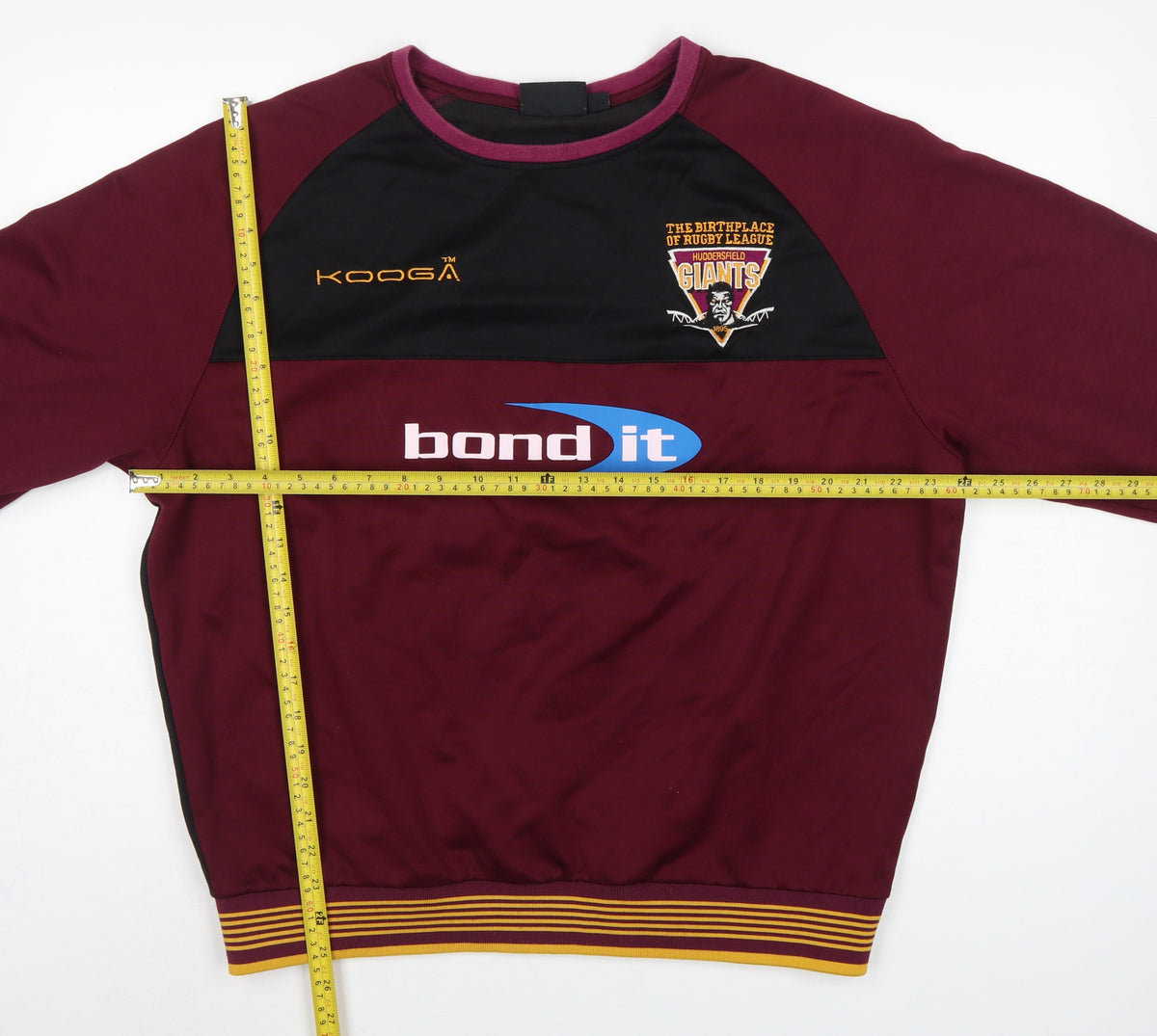 KooGa Men’s XL Multicoloured Huddersfield Giants Rugby Sweatshirt