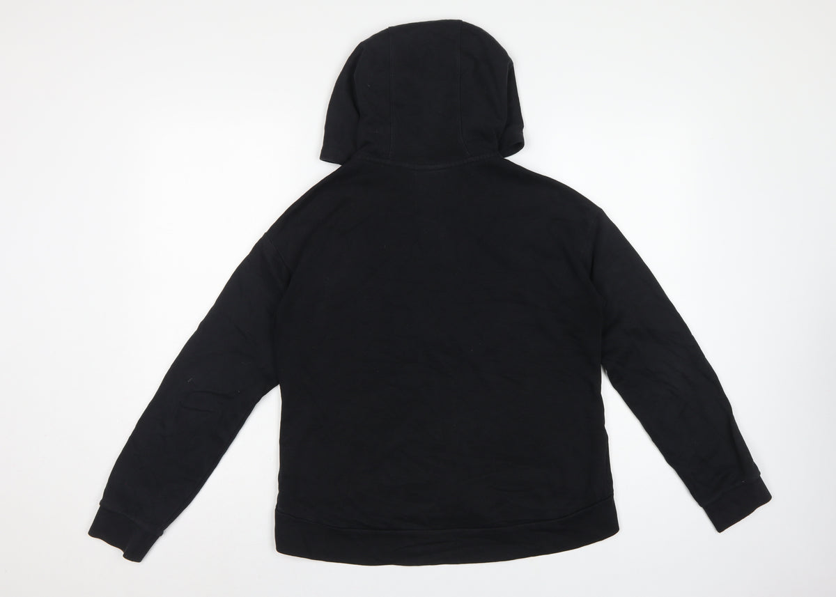 Nike Boys Black XL 13-14 Years Full Zip Hooded Hoodie Logo