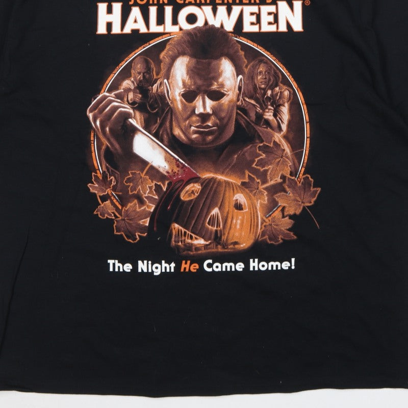 Hell On Shirts Men's Black 2XL Halloween Graphic Print Pullover Sweatshirt
