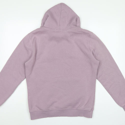 Palm Angels Women’s Pink XL Pullover Hoodie Embroidered Logo