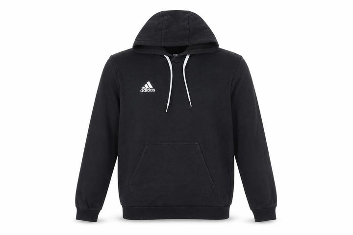 adidas Men’s Black S Pullover Hoodie Logo Sports Fleece