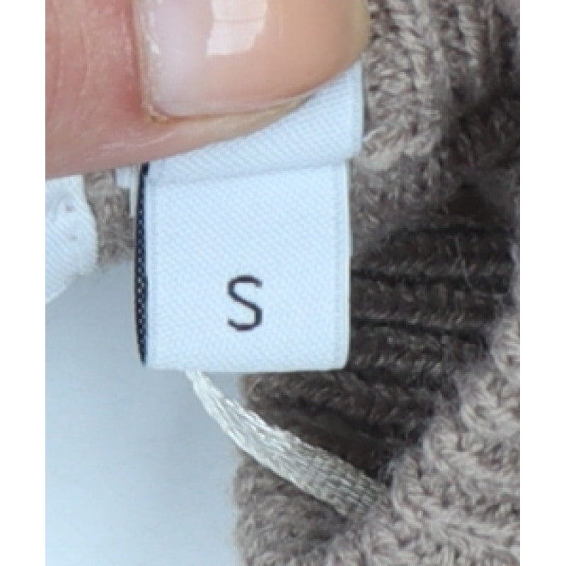 Brave Soul Women's Beige S Crew Neck Knit Pullover Jumper