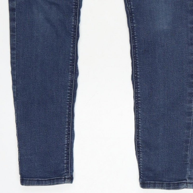 Topshop Women’s Blue UK 12 Joni High Waist Skinny Jeans W30 L32
