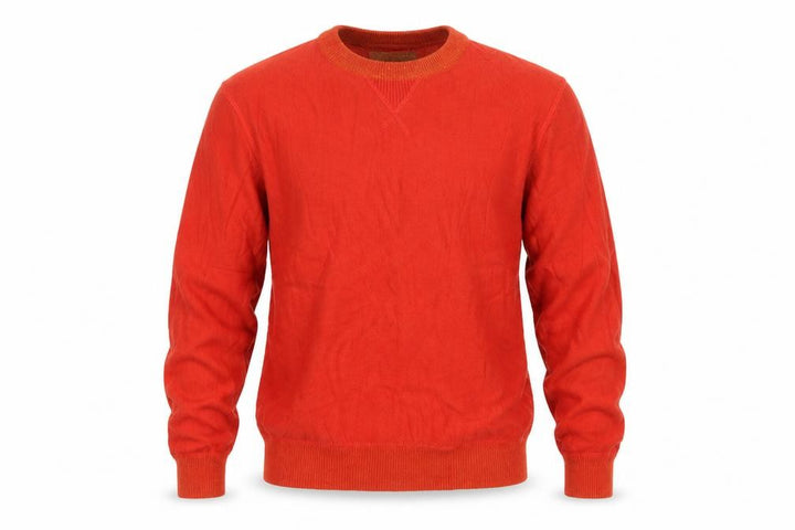 Jack Wills Men’s Orange M Cotton Crew Neck Pullover Jumper