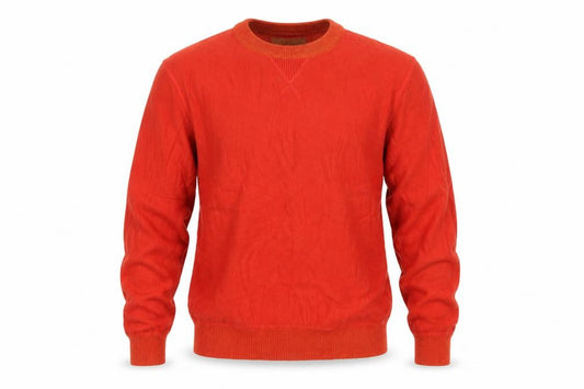 Jack Wills Men’s Orange M Cotton Crew Neck Pullover Jumper