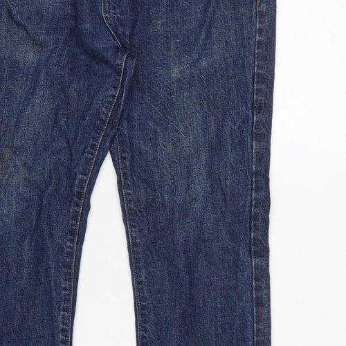 Bluenotes Men’s Blue W32 Straight Leg 100% Cotton Dark Wash Jeans