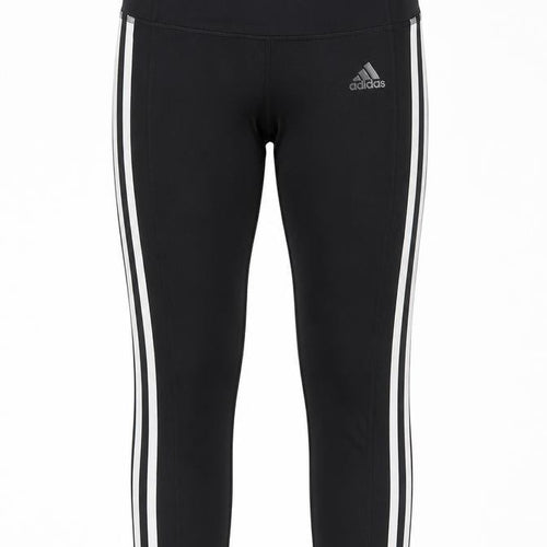 Adidas Women Black XS AEROREADY Side Stripe Skinny Leggings
