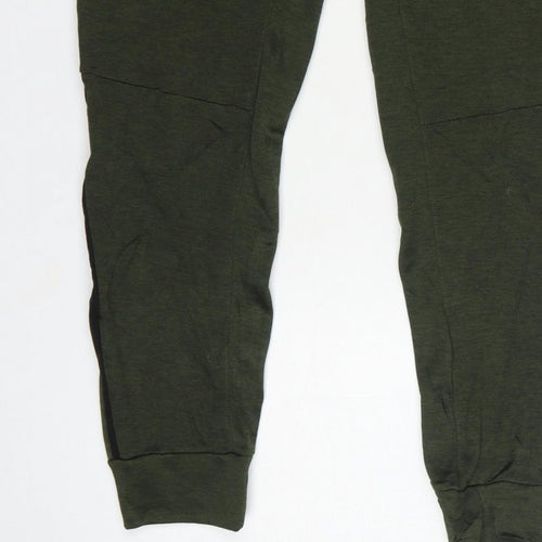 Layer 8 Men’s Green M Tapered Cuffed Sweatpants Joggers