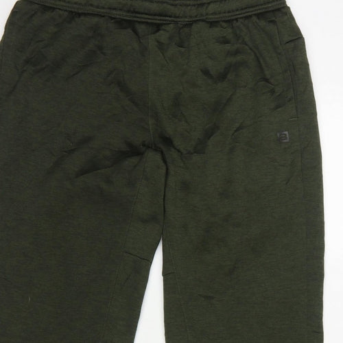 Layer 8 Men’s Green M Tapered Cuffed Sweatpants Joggers