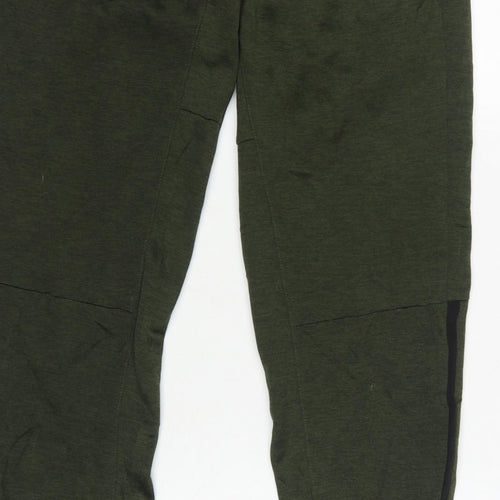 Layer 8 Men’s Green M Tapered Cuffed Sweatpants Joggers