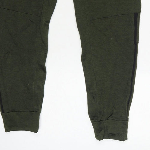 Layer 8 Men’s Green M Tapered Cuffed Sweatpants Joggers