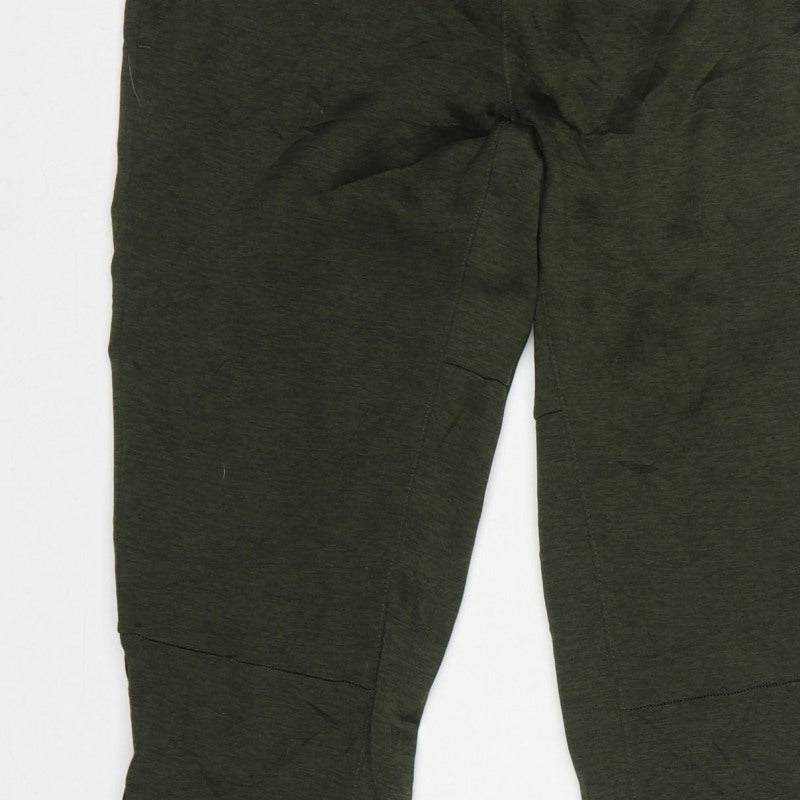 Layer 8 Men’s Green M Tapered Cuffed Sweatpants Joggers