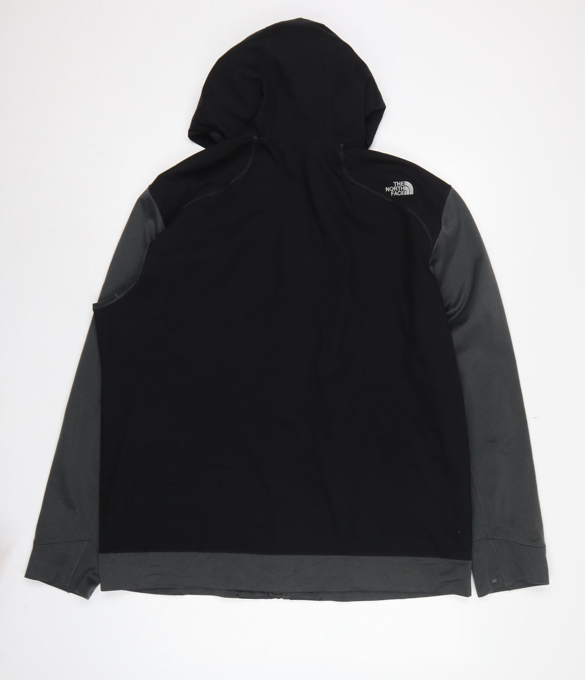 The North Face Men's Black Grey XL Hooded Softshell Jacket
