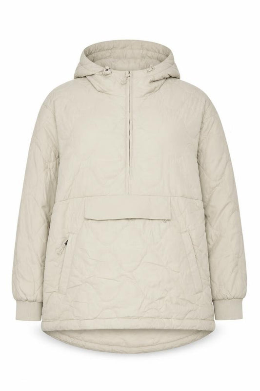 Marks & Spencer Goodmove Women's Beige UK 20 Quilted Hooded Anorak