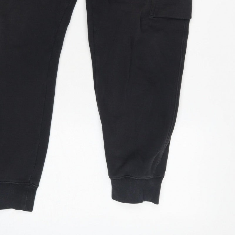 Nike Women’s Black M Cargo Jogger Trousers Logo Elastic Waist