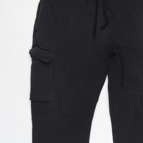 Nike Women’s Black M Cargo Jogger Trousers Logo Elastic Waist