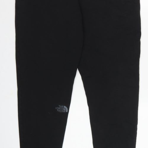 The North Face Men’s Black L Jogger Sweatpants Logo Zip Pockets