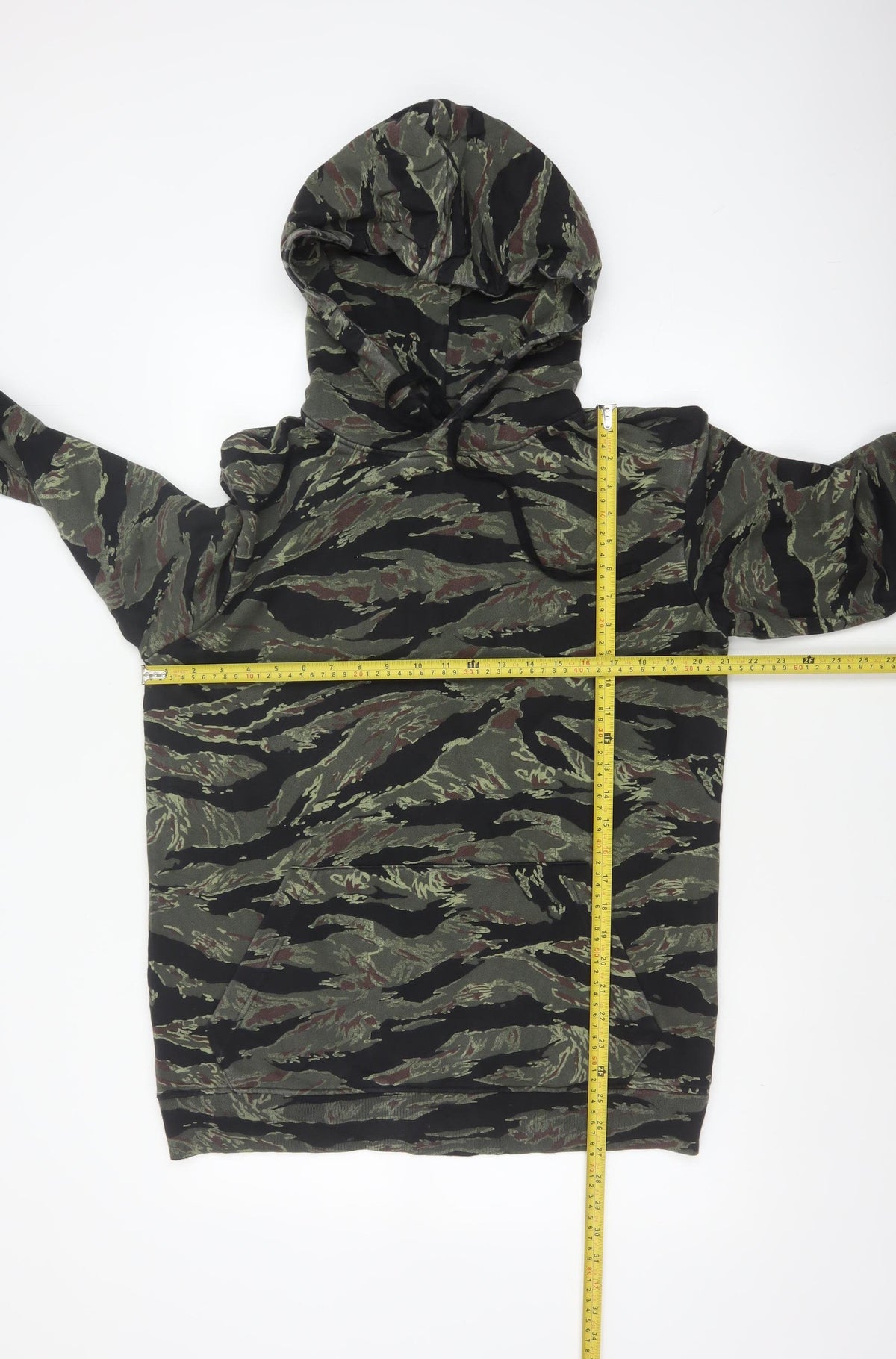 AllSaints Men's Multicoloured Camo Pullover Hoodie XS Cotton