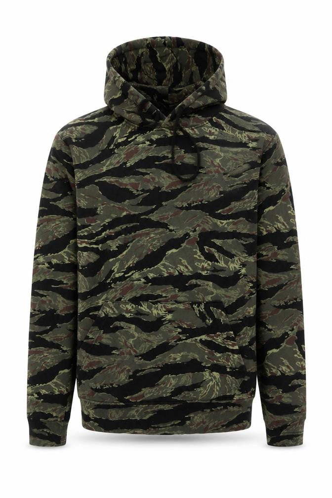 AllSaints Men's Multicoloured Camo Pullover Hoodie XS Cotton