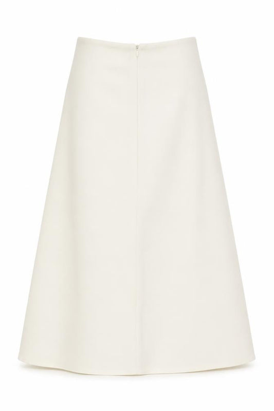Marks and Spencer Women Ivory UK 8 Long A-Line Maxi Skirt