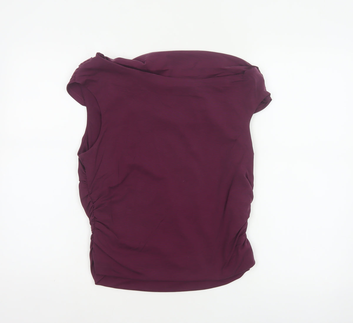 Marks & Spencer Autograph Women Purple Size 14 Off Shoulder Stretch Blouse