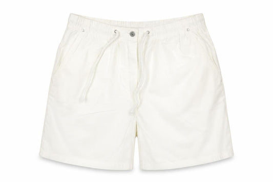 Marks & Spencer Women White UK 16 Cotton Utility Drawstring Shorts