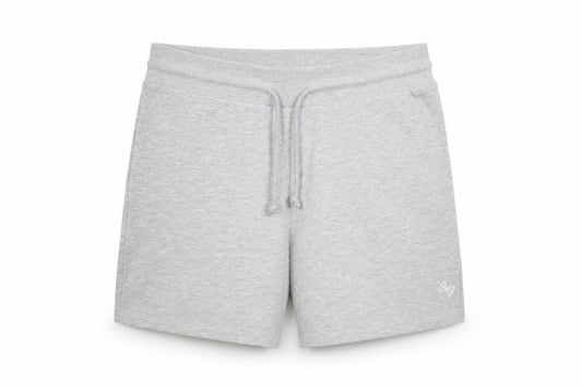 Jack & Jones Men’s Grey L Sweat Shorts Drawstring Logo Jersey