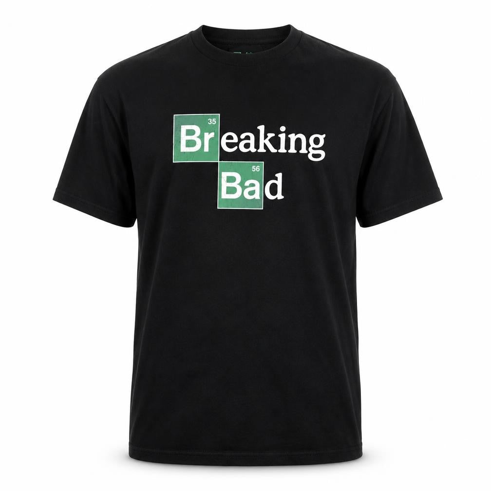 Breaking Bad Men’s Black XL Graphic Print Crew Neck T-Shirt