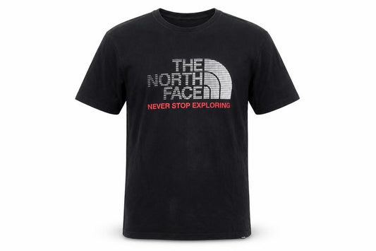 The North Face Men’s Black L Outdoor Logo Graphic Crew Neck T-Shirt