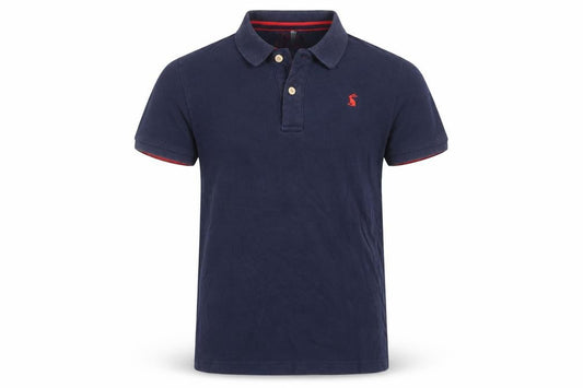 Joules Boys Blue 11-12 Years Cotton Polo Shirt Embroidered Logo