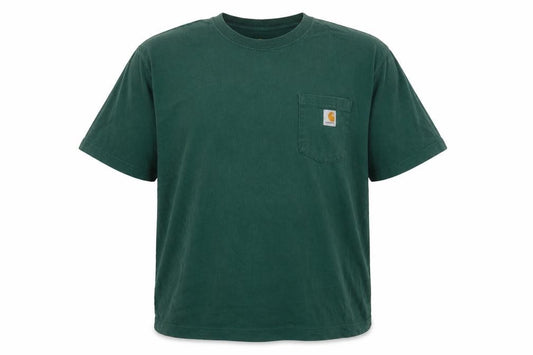 Carhartt Men’s Green 2XL Original Fit Pocket Crew Neck T-Shirt