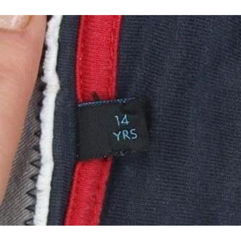 Jasper Conran Boys Blue Grey Striped Full Zip Jumper Age 14 Years