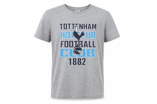 Tottenham Hotspur Men’s Grey M Graphic Print Football T-Shirt