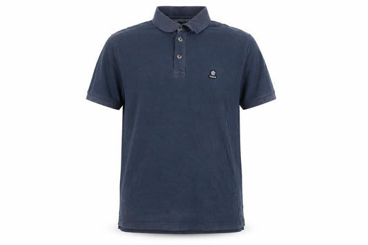 TOG24 Men's Blue M Short Sleeve Logo Casual Polo Shirt