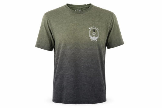 Next Men's Green Black Mt Fuji Japan Graphic Print Cotton T-Shirt L