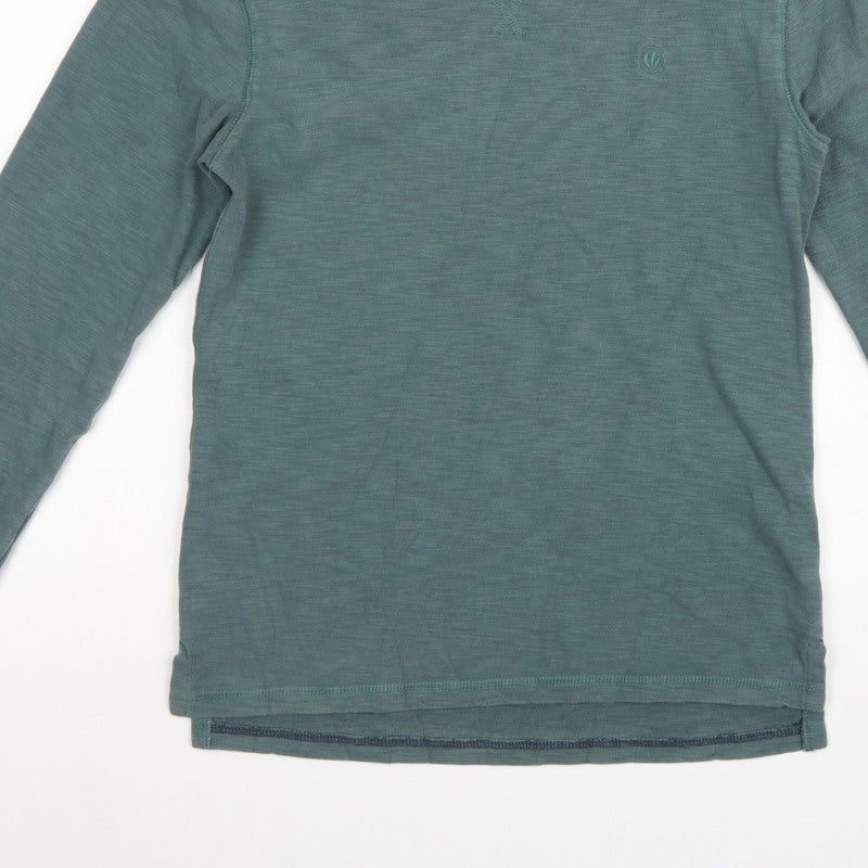 FatFace Men’s Green Cotton Crew Neck Pullover Sweatshirt Size S
