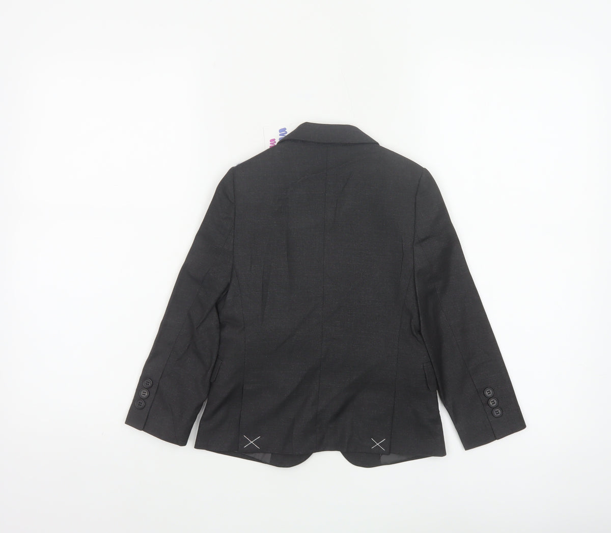 Marks & Spencer Boys Black 4-5 Years Two Button Formal Suit Jacket