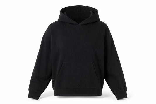 COS Women’s Black Size S Hooded Raglan Cotton Sweatshirt Top