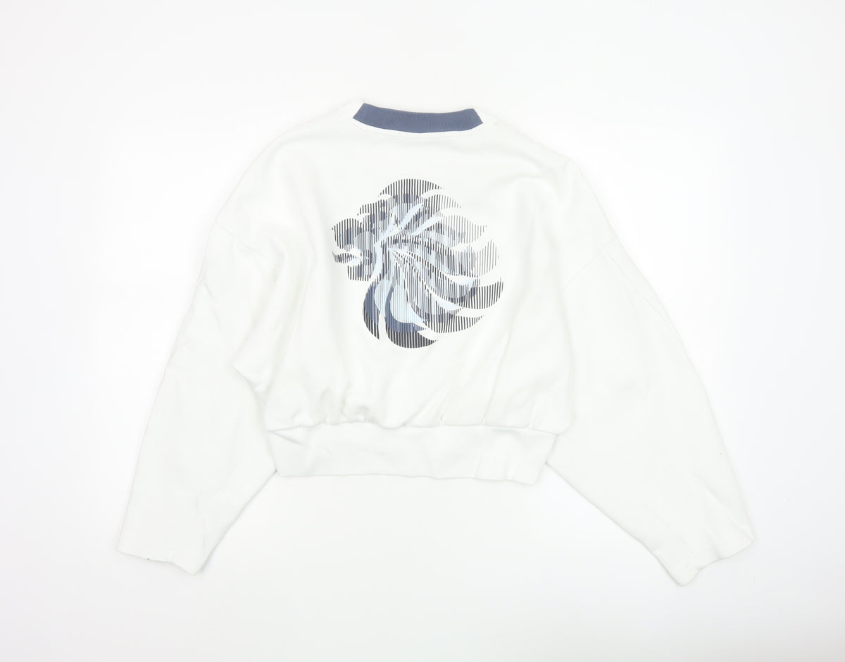 Adidas Team GB Women’s White S Pullover Olympic Logo Sweatshirt