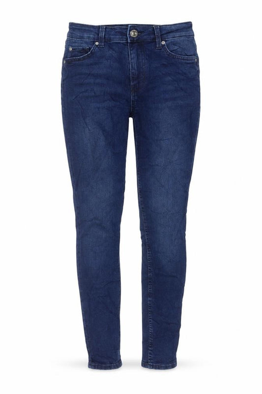 Marks and Spencer Women's Blue UK 8 Skinny Mid Rise Stretch Jeans