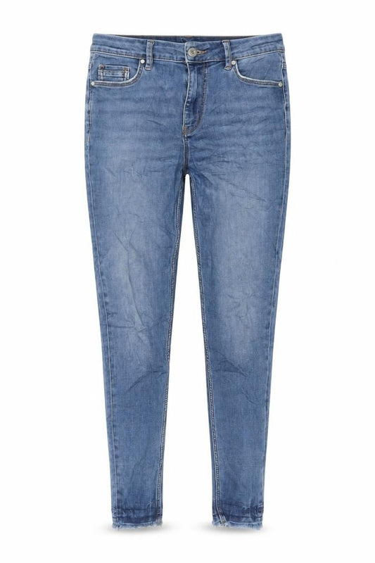 Marks & Spencer Women Blue UK 10 Short Ivy Skinny Stretch Jeans