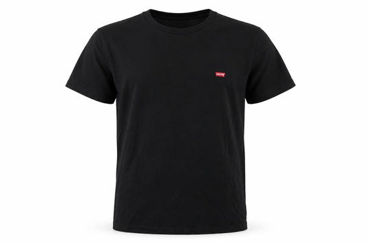Levi's Men's Black S Logo Crew Neck Short Sleeve T-Shirt