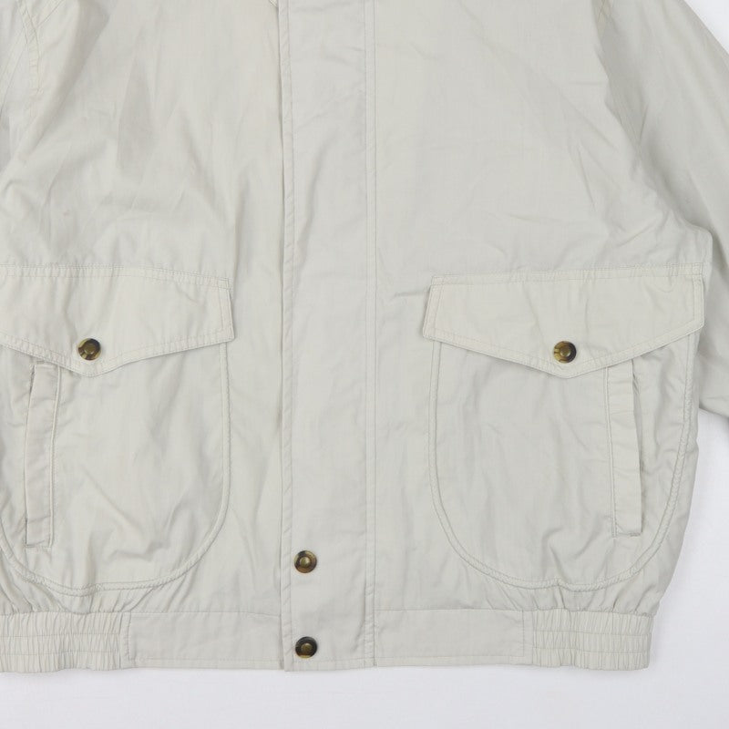 Baracuta Men’s Ivory UK 44 Harrington Basic Jacket Snap Fastening