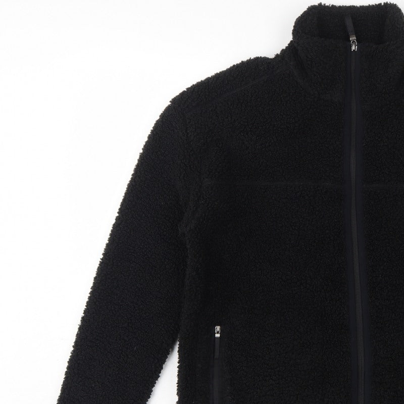 Marks & Spencer Women Black UK 10 Goodmove Borg Fleece Zip Jacket