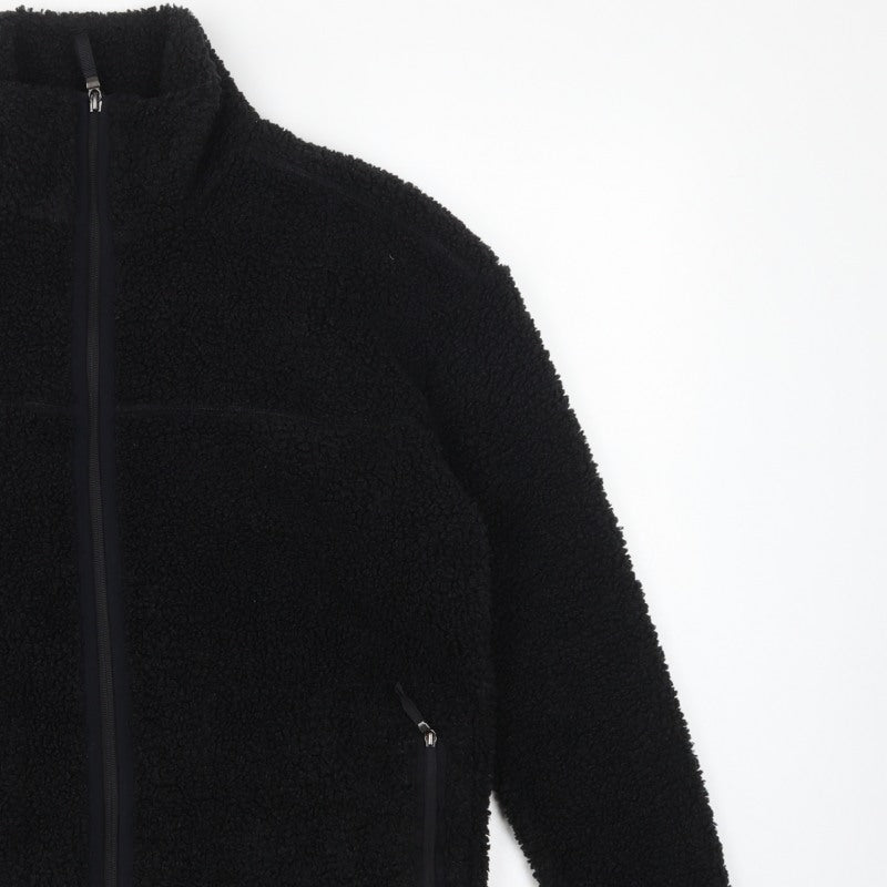 Marks & Spencer Women Black UK 10 Goodmove Borg Fleece Zip Jacket