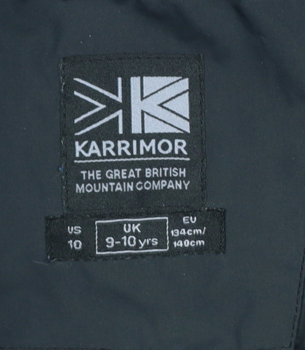 Karrimor Boys Black 9-10 Years Hooded Waterproof Ski Jacket