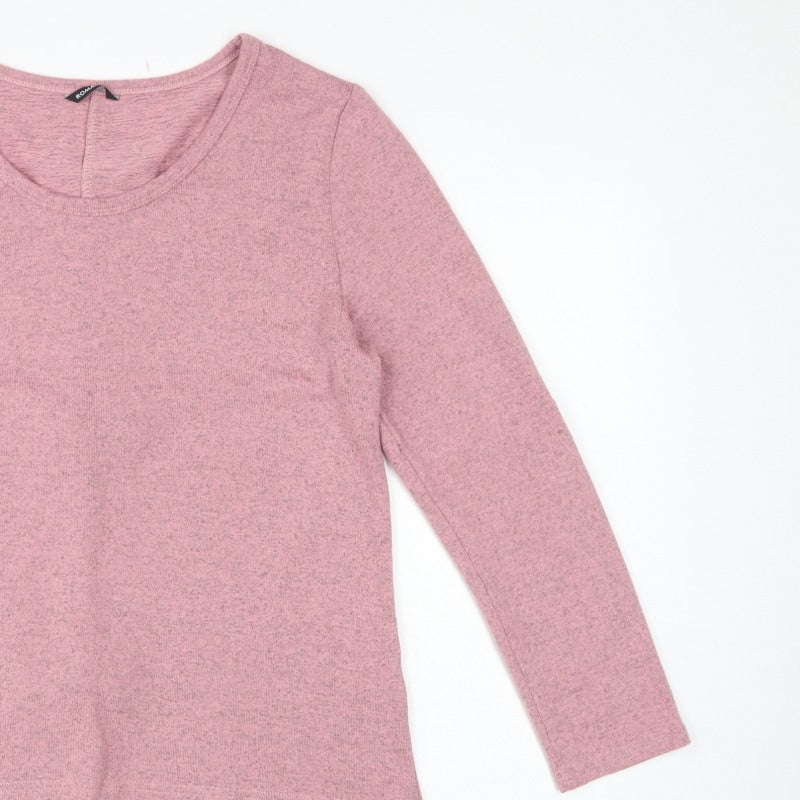 Roman Women Pink Size 16 Tunic Blouse Long Sleeve Bow Back Stretch