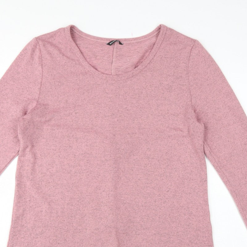 Roman Women Pink Size 16 Tunic Blouse Long Sleeve Bow Back Stretch