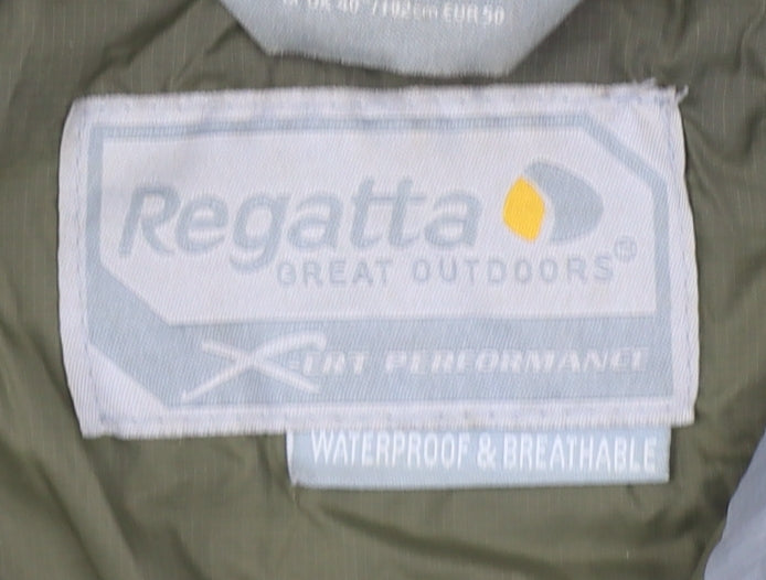 Regatta Men's Green M Xert Waterproof Breathable Hooded Rain Jacket